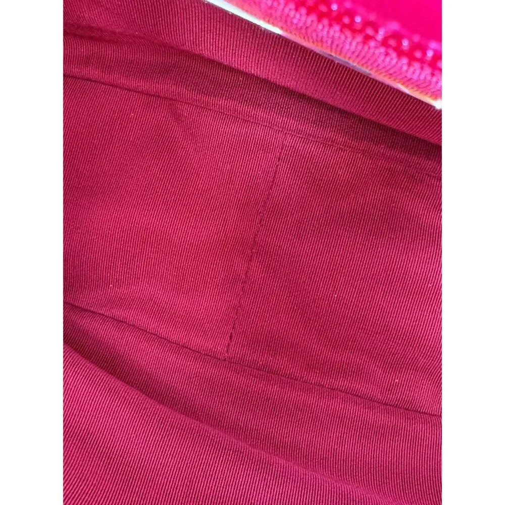 CHANEL Red Lambskin 19 Flap Bag Small GHW